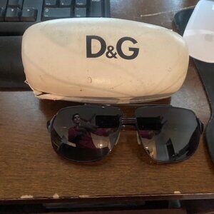 Dolce & Gabbana DG 6087 01/T3 Aviator Black Sunglasses Frame 62-11-135 3P